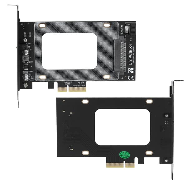 U.2-sovitin SFF8639-sovitinkorttiin PCIE-muunninlaajennuskortti kaapelilla