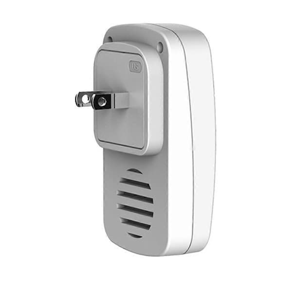 Självförsörjande trådlös dörrklocka ingen batteri vattentät dörrklocka ring äldre ringare hemsäkerhet dörrklocka EU-kontakt White Eu plug