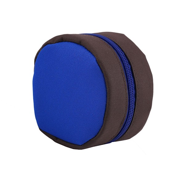 Sikkerheds fluefiskerhjul etui beskyttelse blød lomme cover taske poseholder