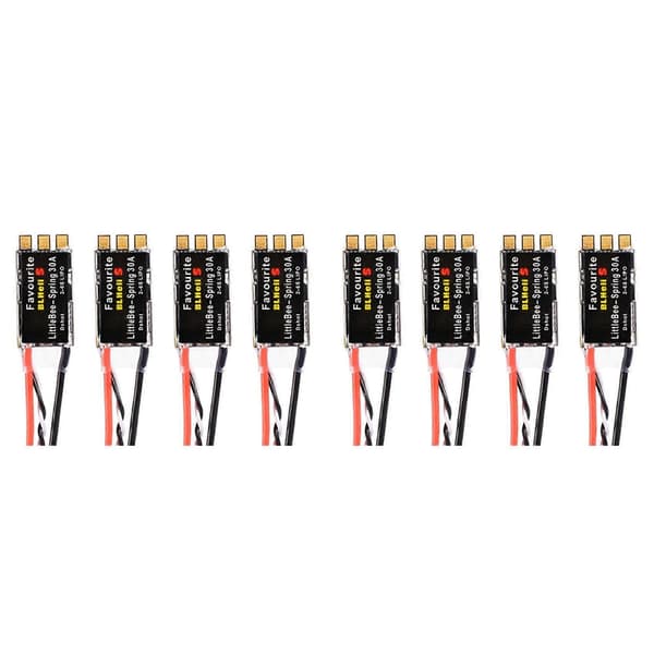 8 STK 30A ESC BLHeli-S Elektronisk Hastighedsregulator Understøtter DSHOT600 til FPV RC Drone Multikopter Quadcopter