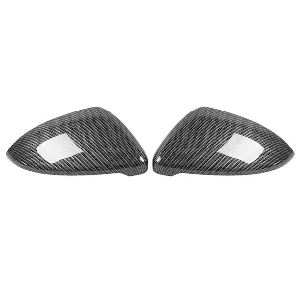 2st Kolfiberstil Backspegel Wing Mirror Cover Cap