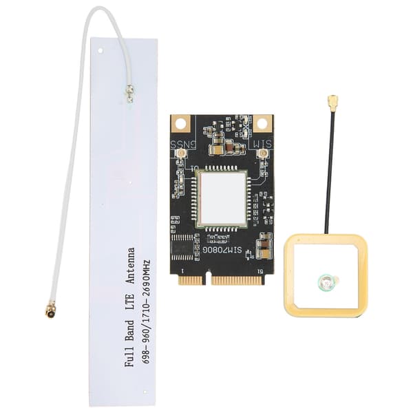 For LILYGOTTGO PCIE 7080G Modul SIM7080G Chip PCIE Modulkort med LTE Antenne GPS Antenne Skruer