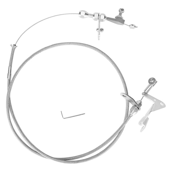 Flettet Kickdown Kabel Detent Mopar Transmission Trans til Chrysler 727