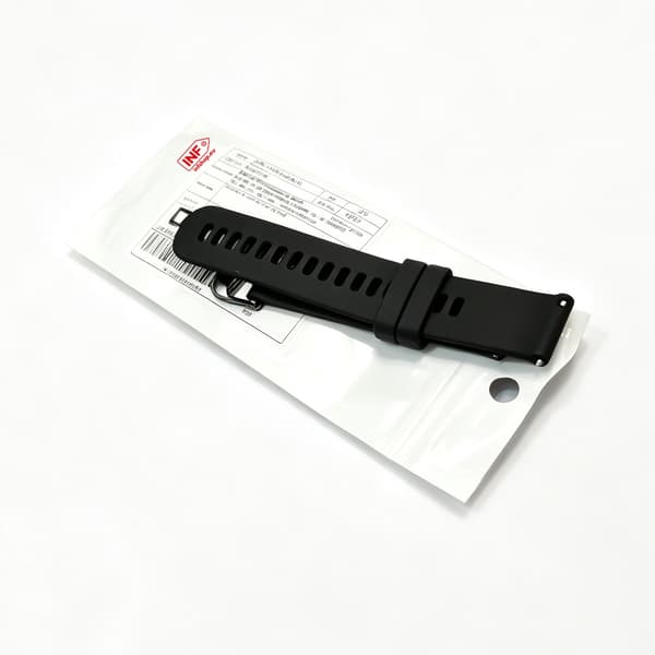 20 mm sort silikonerem til Garmin Venu, Vivomove, Move, Vivoactive, Forerunner og Approach S40 Black 20 mm