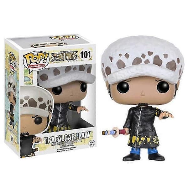 One Piece Trafalgar D. Law Figurmodel Skrivebordspynt Dekoration Til Børnelegetøj Gaver