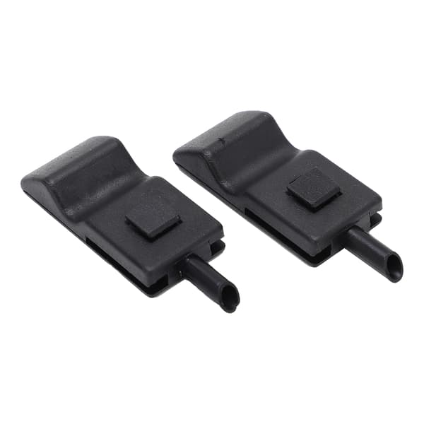 2 stk. Bildørlåseknop Tab 15214027 ABS Ebony Sort Udskiftning til Chevrolet Avalanche 2007-2013