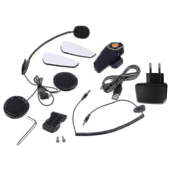 Bt-s2 1000m Vattentät Motorcykelhjälm Bluetooth Headset Motorcykel Intercom