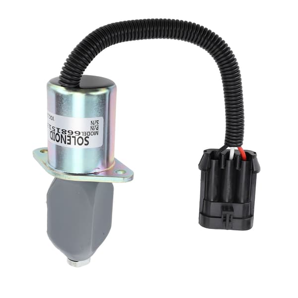 12V Bränsleavstängningsmagnet 6681513 Exakt Anti-interferens Generator Bränsleavstängningsmagnetventil för utbyte