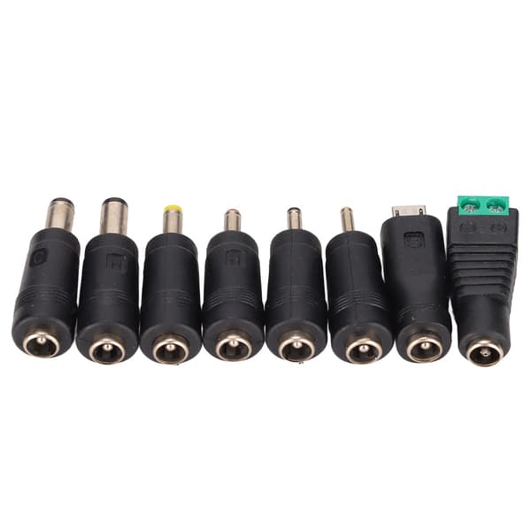65W 3A Strömadapter Portabel Universell 8 Plug DC USB Strömadapter för Laptop LED-Display Övervakningsutrustning PowerEU-kontakt