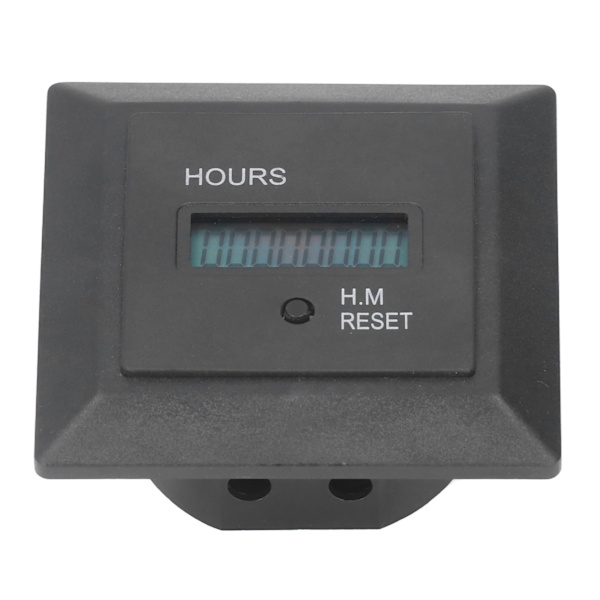 Timetæller Digital Display Timer Timetæller Måler 0‑999999H 59M til Industri 100‑240V AC