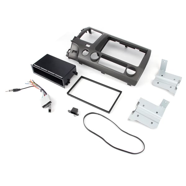 Bil Interiör Navigation GPS Panel Ram Trim Cover Tillbehör Passar Honda Civic 2006-2011