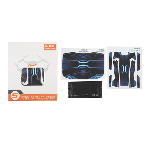 Drone-dekal för Mini 3Pro Drone Skydd PVC-dekal Helkropp Fjärrkontroll Skyddande Dekal för Mini 3Pro Typ 3