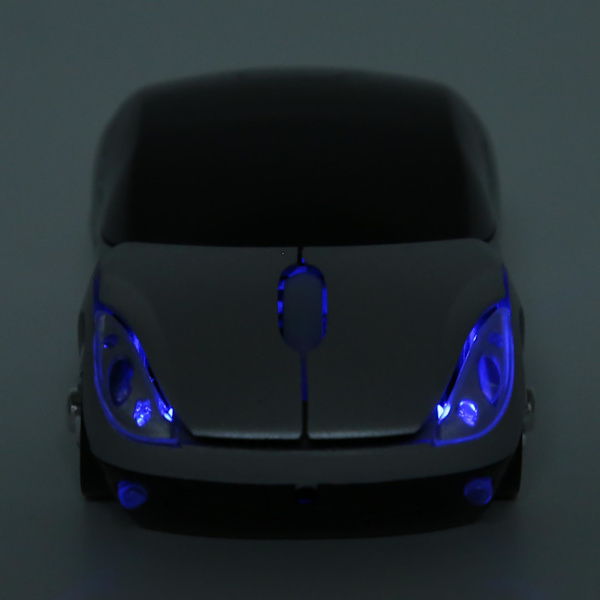 Langaton 2.4GHz 3D Urheiluauto Pelihiiri Windowsille, Linuxille