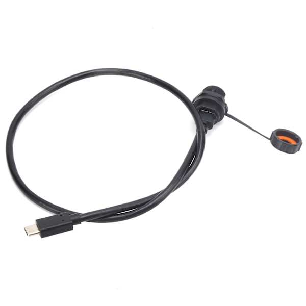 Vedenpitävä USB-liitin IP67 TYPEC Naaras Uros kaapelisoketilla E10TPCTFF/TPCAM (0,3 metriä)
