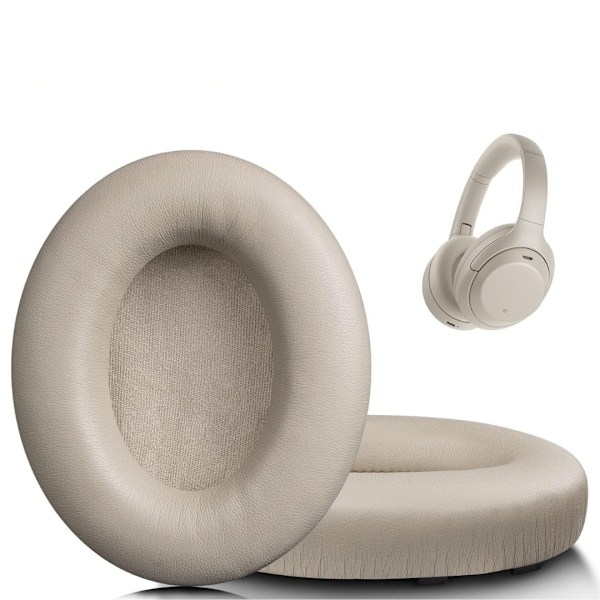 Sony WH-1000XM4 öronkuddar by headphoneparts.se - Silver Beige