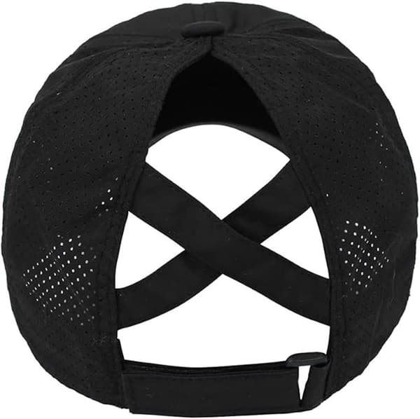 Solhat til kvinder - Baseballkasket med hestehale til kvinder - Hurtigtørrende sommerhat - Åndbart mesh - Krydshat