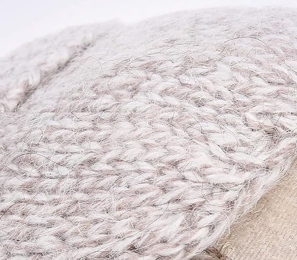 Vinterhandsker - Damehandsker - Fingerløse handsker - Damehandsker - Uldhandsker 22 cm - Lysegrå