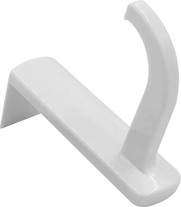 4-pak - Plastik hovedtelefonholder - Hovedtelefonholder - Headsetholder - Stativkrog - til computer internetbar