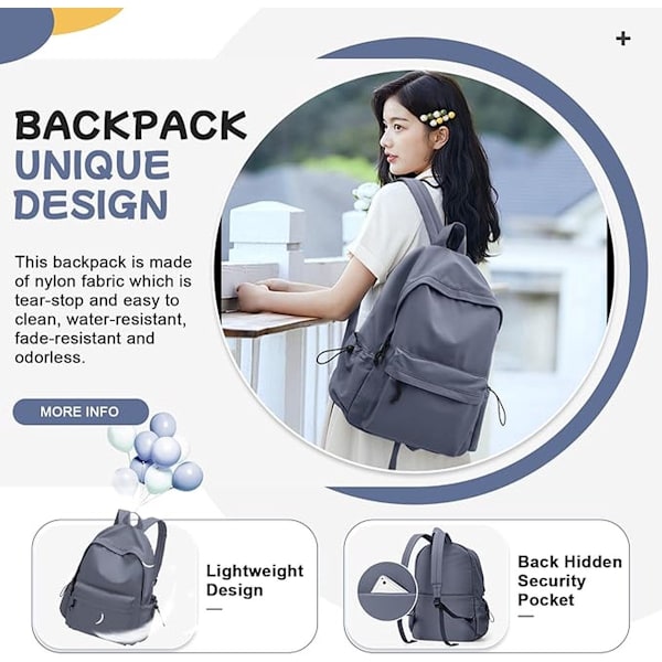 Resväskor - Ryggsäckar - Casual Resväskor - 35L - 46x32x14 cm - Dam Resväskor - Blålila - Presenter