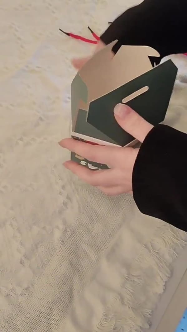 Kreativ hexagonal julklappsask - 20 stycken - Julgodis presentförpackning - Äppellåda