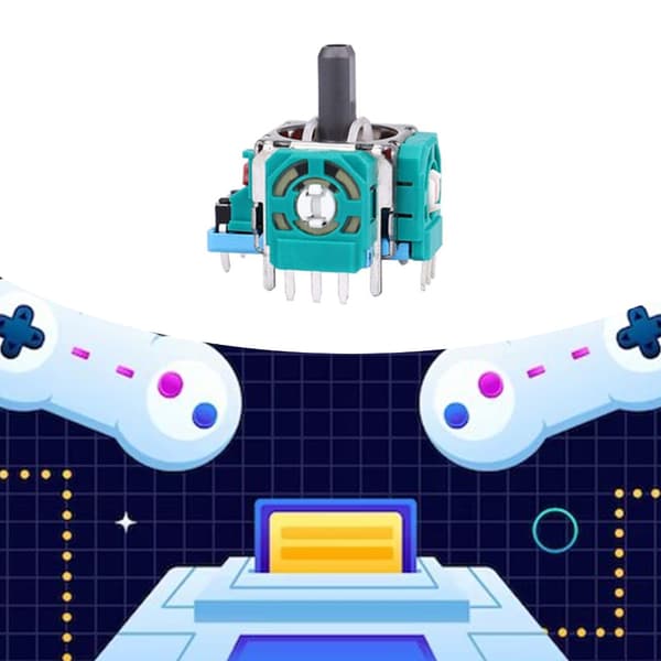 3D Analog Joystick Reparationssæt til Playstation 5 Controller Analog Stick Joystick Model Reparation Skruetrækkersæt Tilbehør