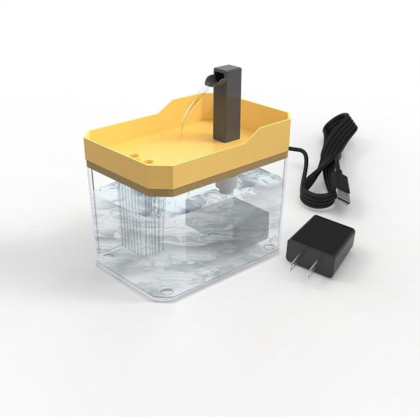 Dyre Vanndispenser - Katte Vanndispenser - Hunde Vanndispenser - Smart Automatisk Sensor - 1,5 Liter Sirkulerende Vann
