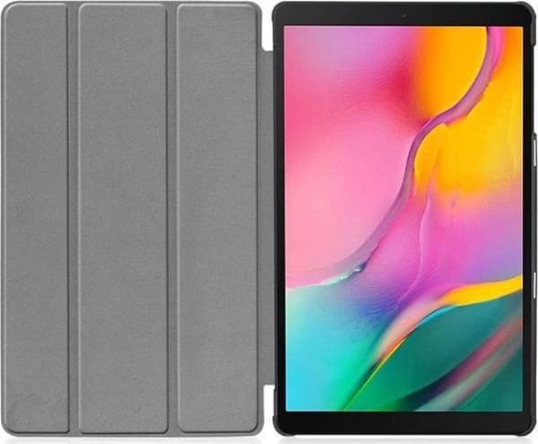 Etui egnet til Samsung Galaxy Tab A 10.1 (2019) - Smart Book Cover - Etui - Beskyttelse - Tablet - Sort