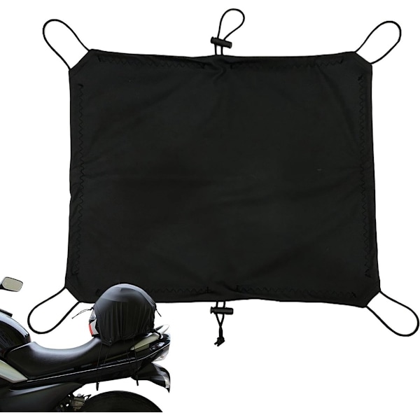 Motorcykel lastnet, vandtæt elastisk netpose, kraftig, M 40x50cm