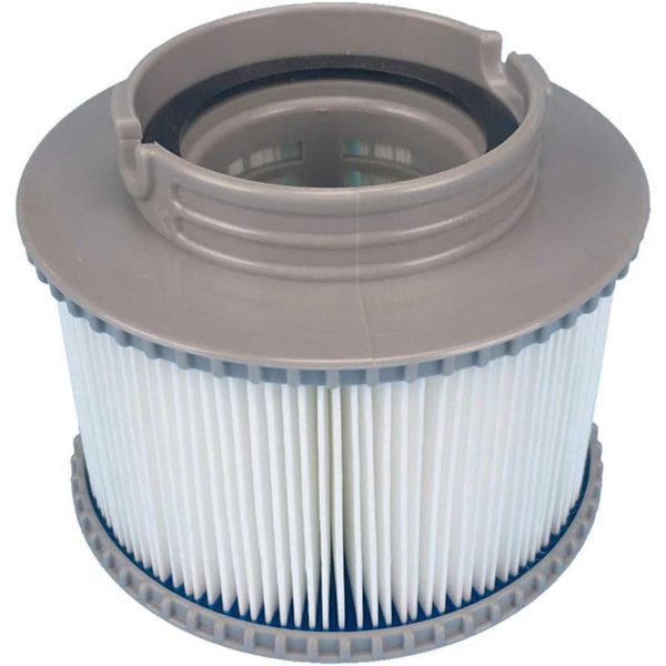 Erstatningsfilter til MSpa FD2089 - filterpatronpumpe til swimmingpool, termisk ubåd og spa - 4 stk.