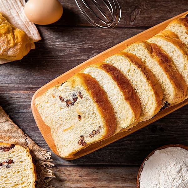 6-pakning non-stick mini brødformer, bakeformer i karbonstål for brød, kaker, kjøttpudding, desserter og hjemmebaking, grå