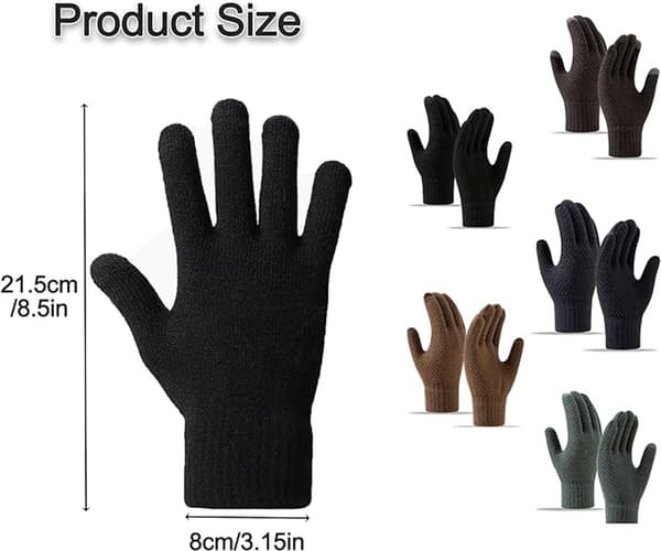 Touchscreen Anti-Slip Vinterhandsker - Vinterhandsker - Touchscreen Handsker - Cykelhandsker - Varme Handsker - Dame