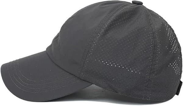 Solhat til kvinder - Baseballkasket med hestehale til kvinder - Hurtigtørrende sommerhat - Åndbart mesh - Krydshat