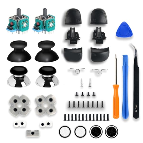 3D Analog Joystick Reparationssæt til Playstation 5 Controller Analog Stick Joystick Model Reparation Skruetrækkersæt Tilbehør