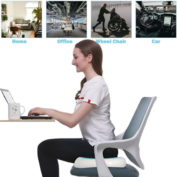 Sittdyna - ortopedisk sittdyna - stoldyna - Donut Pad - Hemorrojddyna - Tryckavlastande ringdyna för