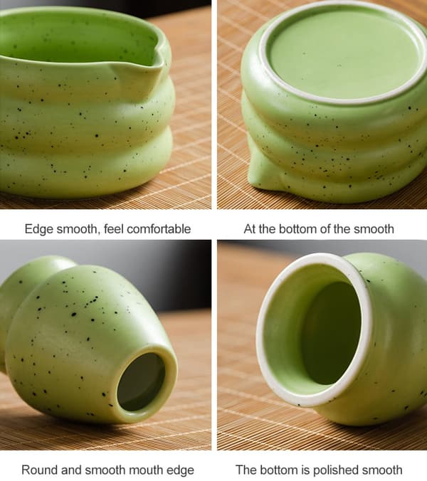 Matcha sæt - 4 dele matcha startsæt - matcha piskeris - Matcha sæt i træ - grøn - sæt-4 - sæt-grøn