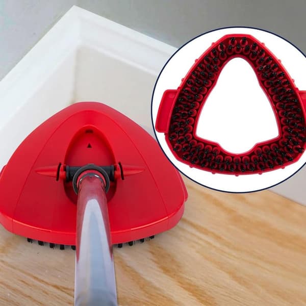Skrubbebørste, 2x, og roterende moppehode, 1x, erstatning for O Cedar & Vileda EasyWring