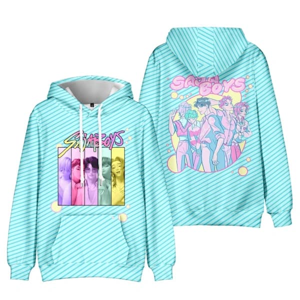 KPop Demon Hunters Hettegenser 3D-trykk Hettegenser for menn og kvinner 160cm 160cm