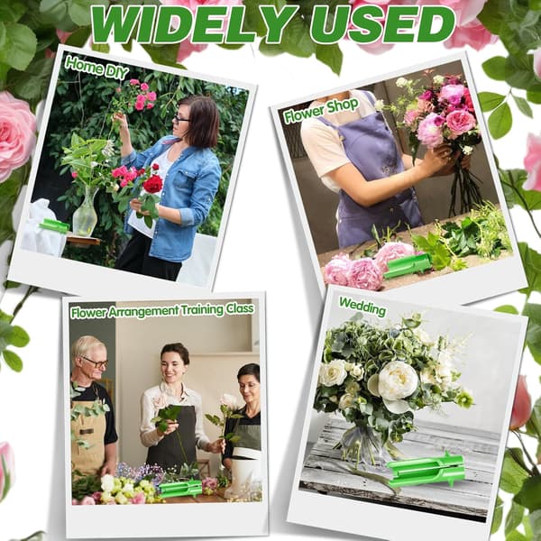 Grønn rose-tornfjerner, blomsterstengelrenser og bladfjerner for blomsteroppsatser, hagearbeid, hjemmebruk og profesjonelle blomsterhandlere