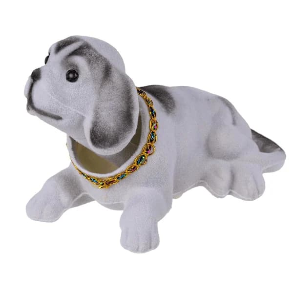 2-Pack - Nickande Hunden / Nodding Dog - Car Ornament Multicolor multifärg