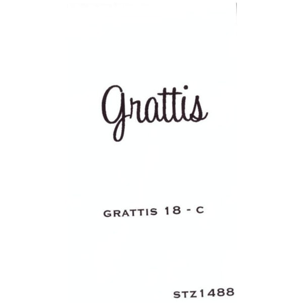 stämpel från Inkido - grattis -  (S180)