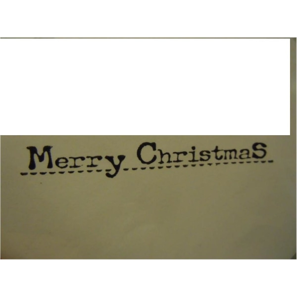 Stämpel från inkido - Merry Christmas - utan fp (S167)