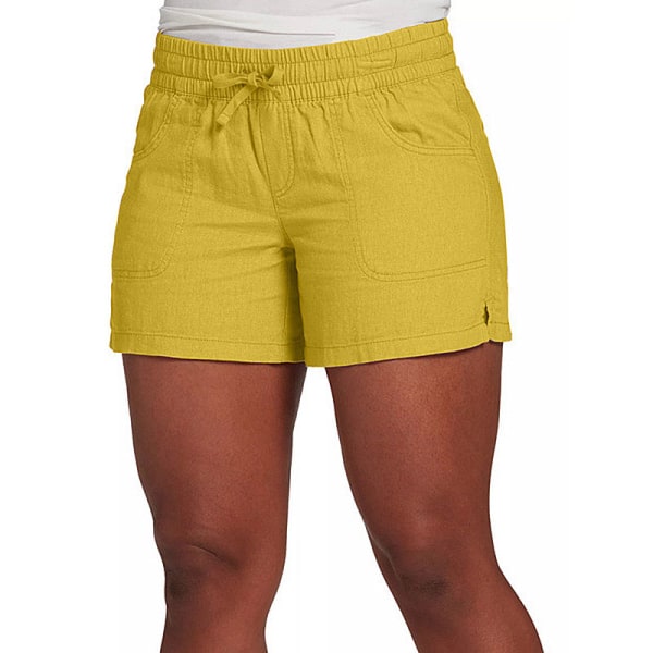 Naisten shortsit Uimahousut Urheilu Kiristysnauha Hot Pants Beach Yellow,XXL