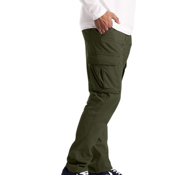 Miesten Cargo-työhousut Army Sports Combat Tactical Casual Pants green,3XL
