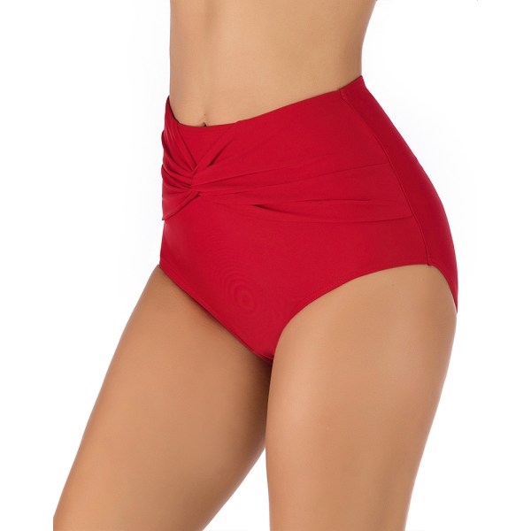 Naisten kolmiopohjaiset uimahousut, uimahousut, uimahousut Red,XL