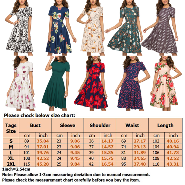 Naisten Swing Midi Dress Tunika A-linjaiset mekot Beige XL
