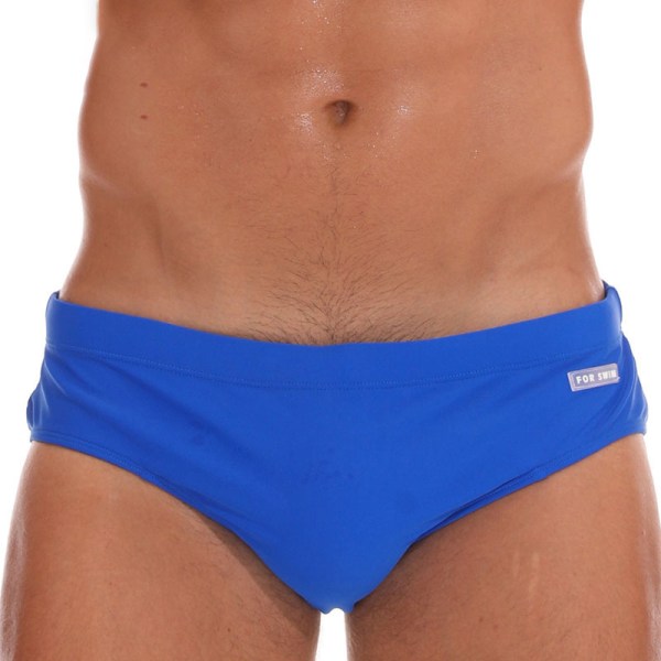 Miesten uimapuku uimapuku uima-kolmio trunks Sports Beach Blue M