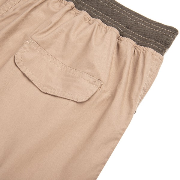 Ladies lige ben cargo bukser ensfarvet underdel Dark Gray S
