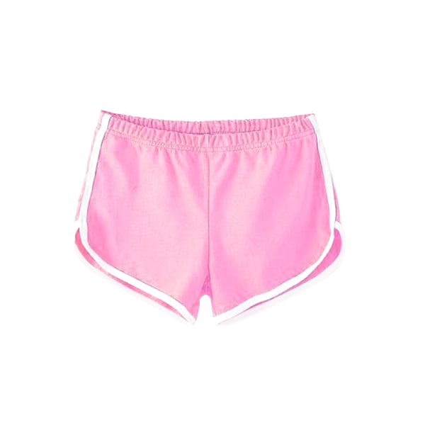 Dam Yoga Shorts Sport Gym Activewear Running Lounge Hot Pants Pink,L