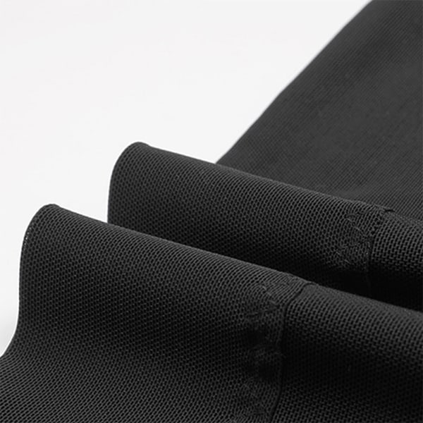 Män Body Shaper Slimming Vest Linne Compression Shirt Black,XL