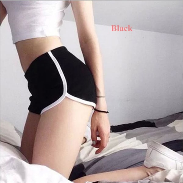 Dam Yoga Shorts Sport Gym Activewear Running Lounge Hot Pants Black,XL
